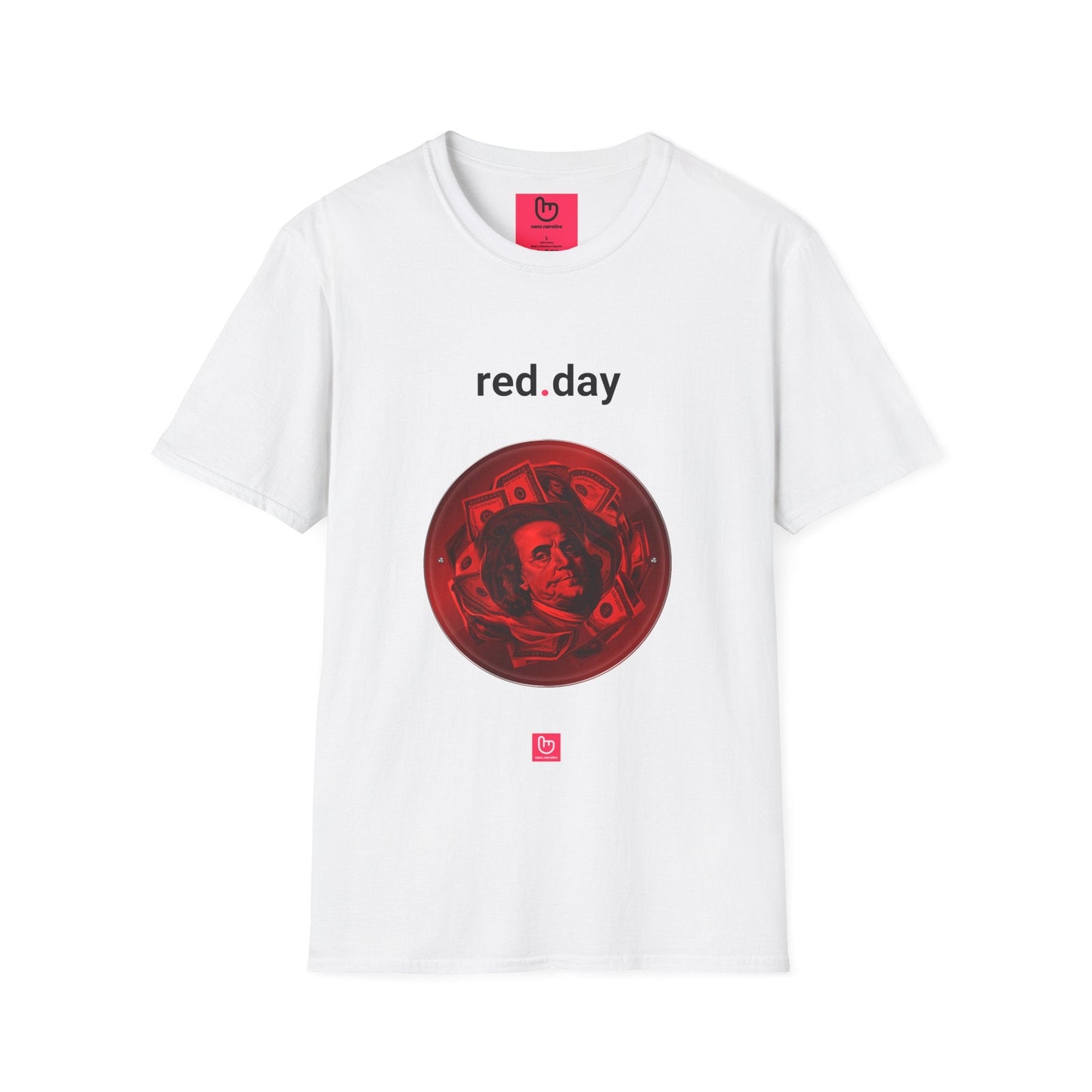 red.day – Market Bloodbath | Unisex Trading Tee - Unique Graphic Tee by nano.narrative