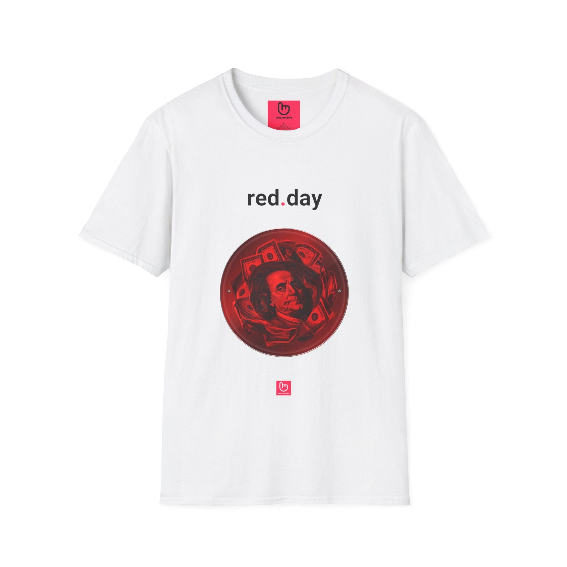 red.day – Market Bloodbath | Unisex Trading Tee - Unique Graphic Tee by nano.narrative