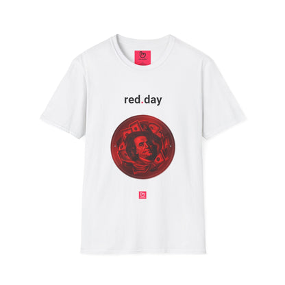 red.day – Market Bloodbath | Unisex Trading Tee - Unique Graphic Tee by nano.narrative