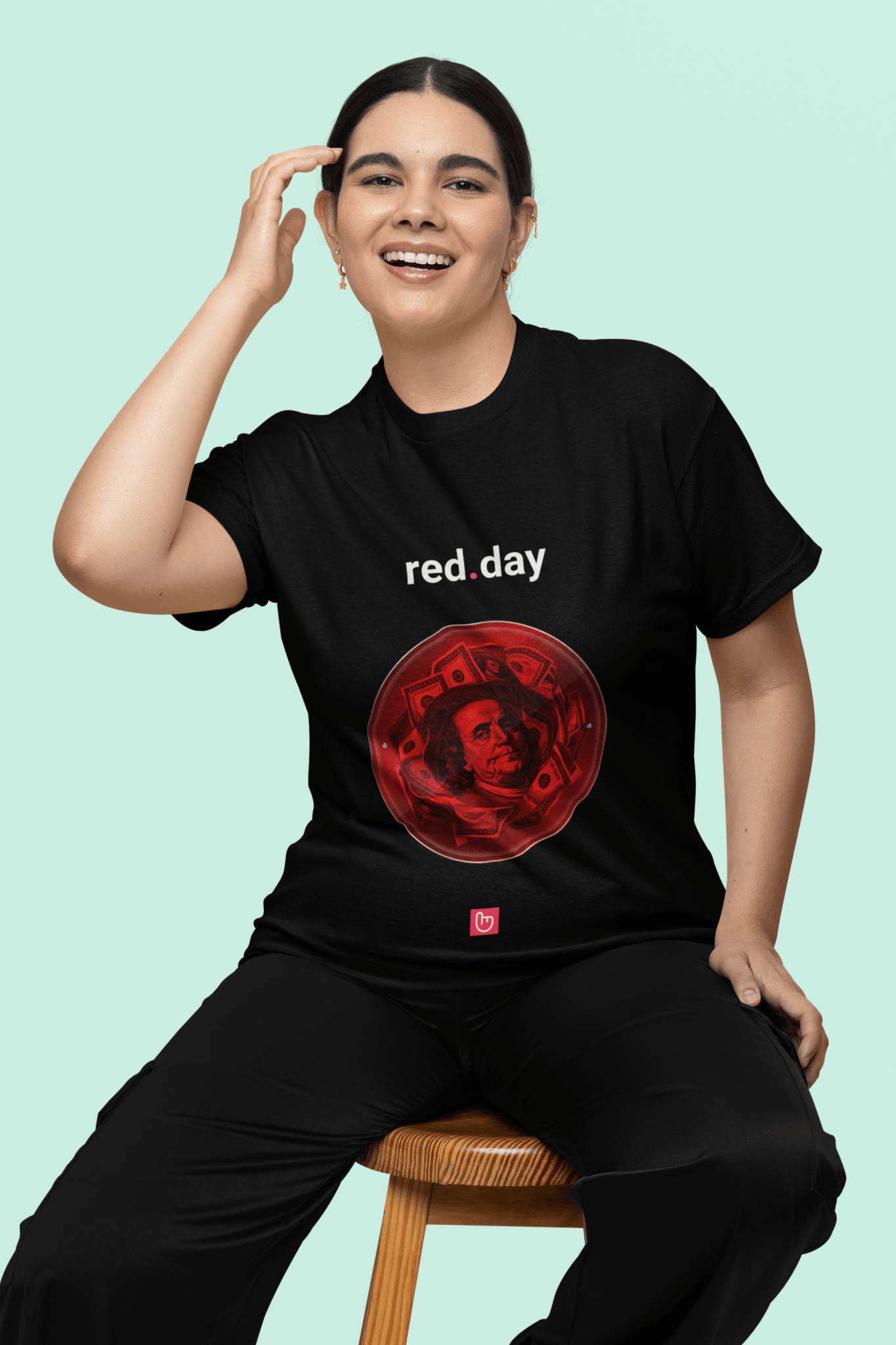 red.day – Market Bloodbath | Unisex Trading Tee - Unique Graphic Tee by nano.narrative