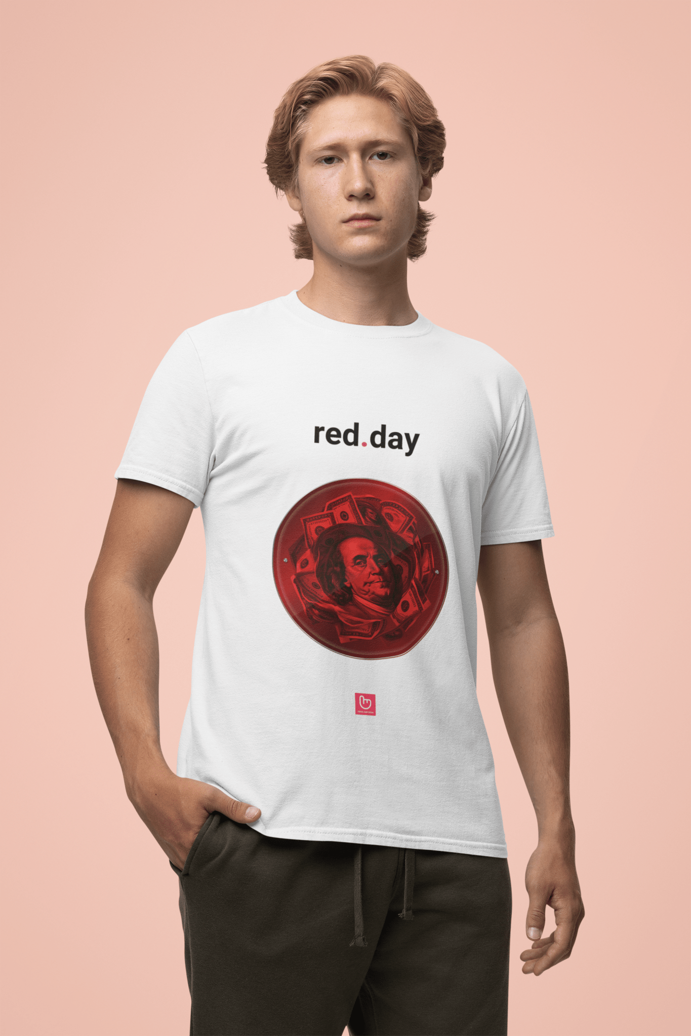red.day – Market Bloodbath | Unisex Trading Tee - Unique Graphic Tee by nano.narrative