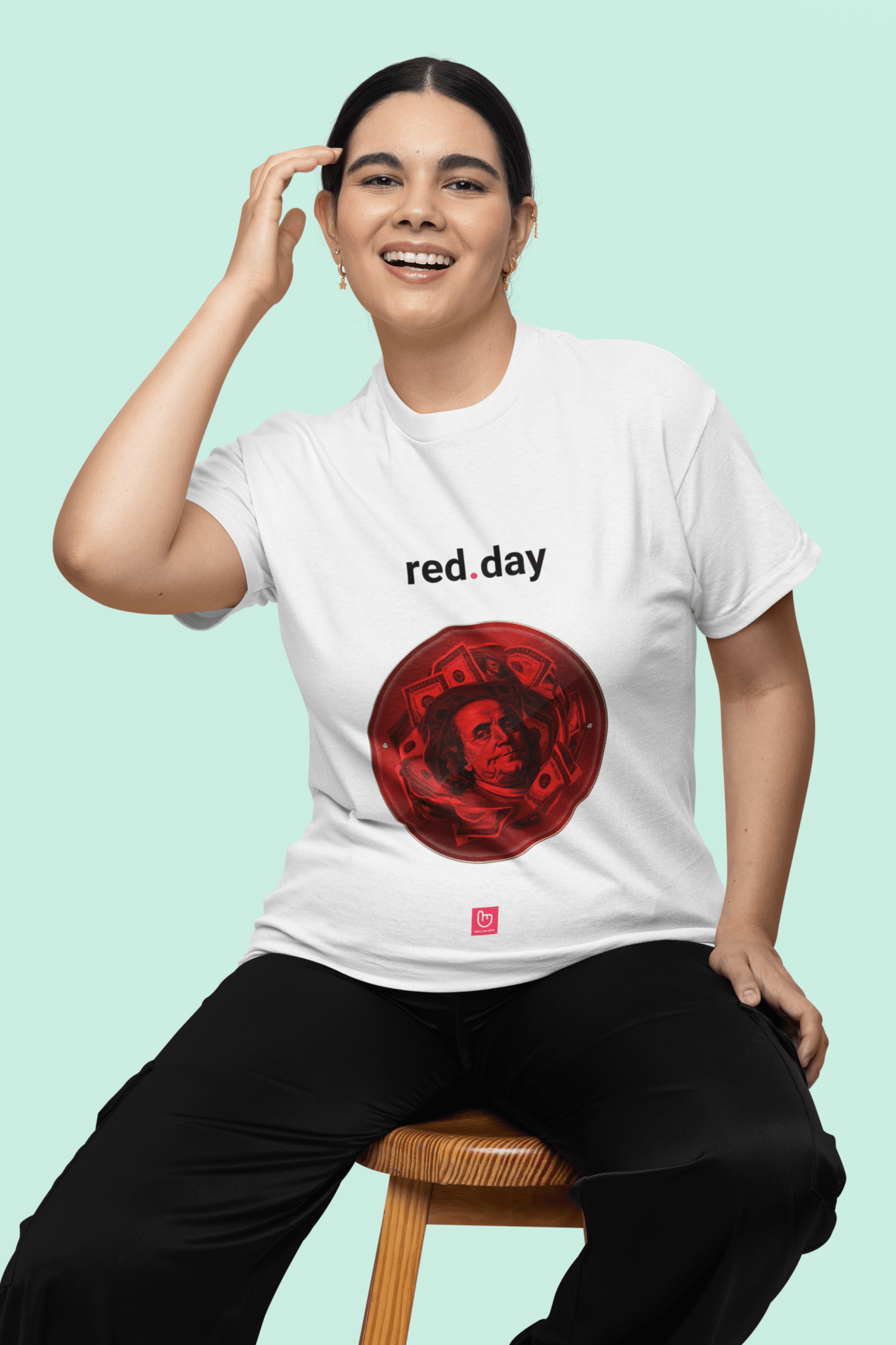 red.day – Market Bloodbath | Unisex Trading Tee - Unique Graphic Tee by nano.narrative