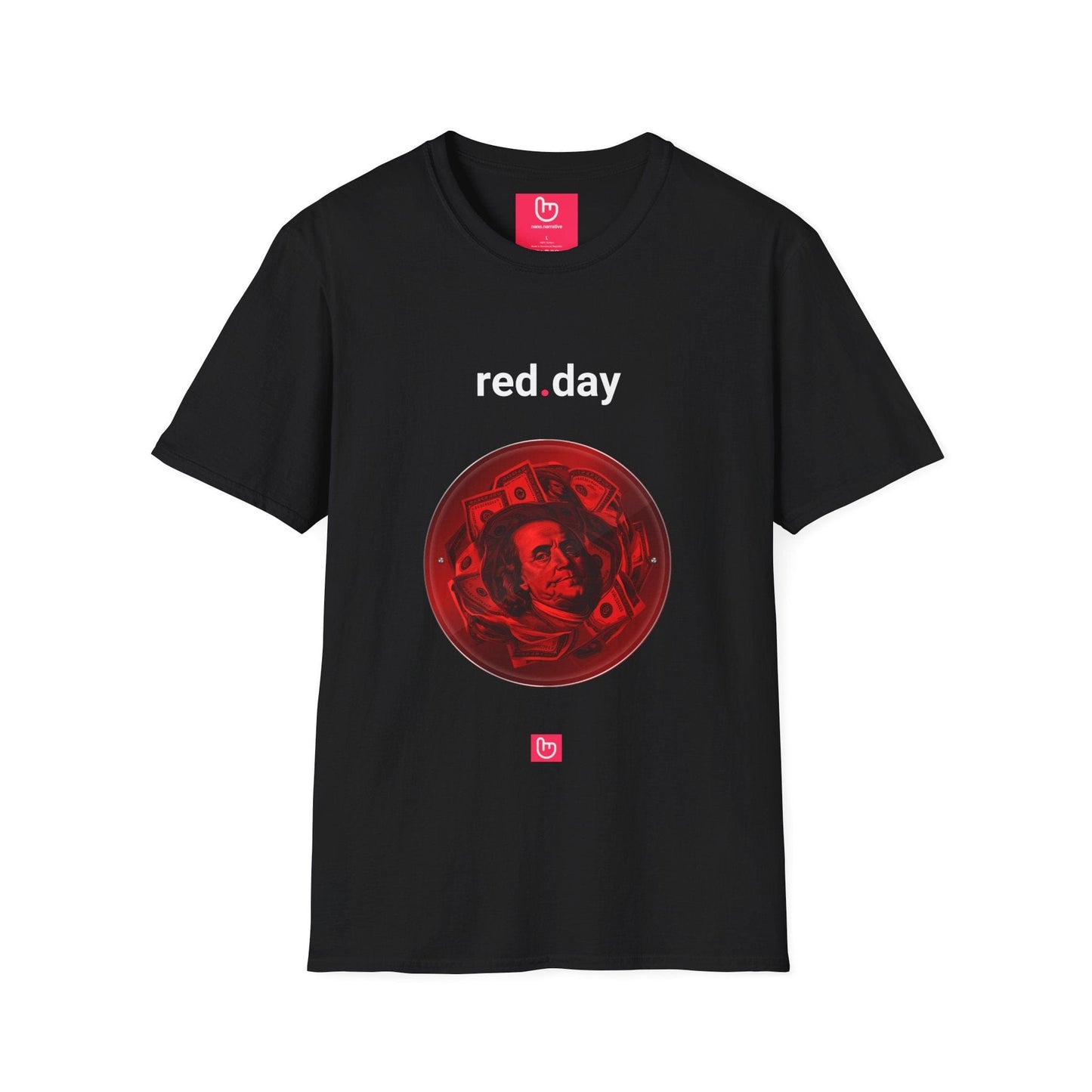 red.day – Market Bloodbath | Unisex Trading Tee - Unique Graphic Tee by nano.narrative