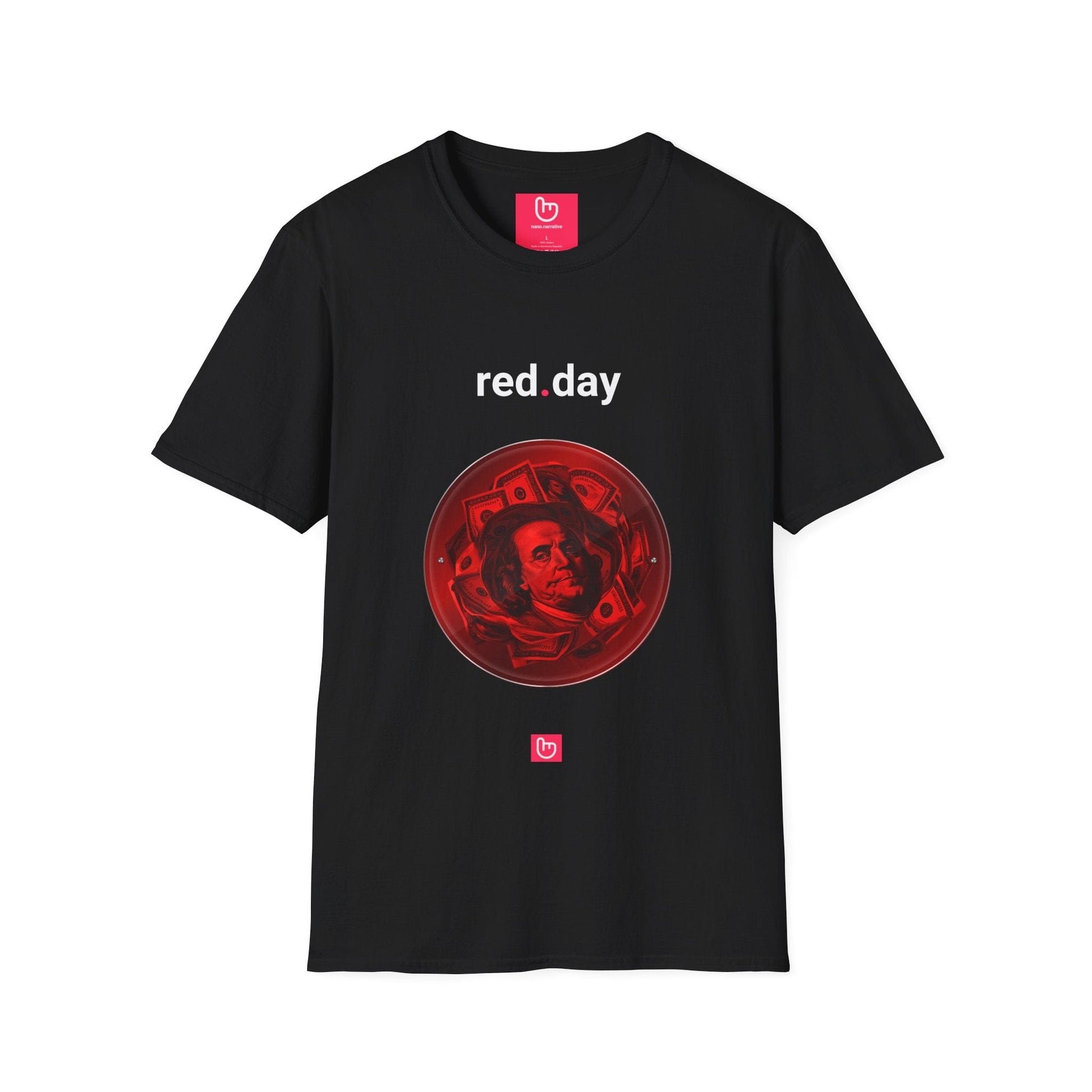 red.day – Market Bloodbath | Unisex Trading Tee - Unique Graphic Tee by nano.narrative
