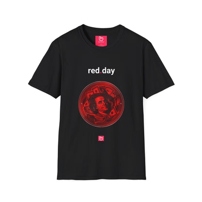 red.day – Market Bloodbath | Unisex Trading Tee - Unique Graphic Tee by nano.narrative