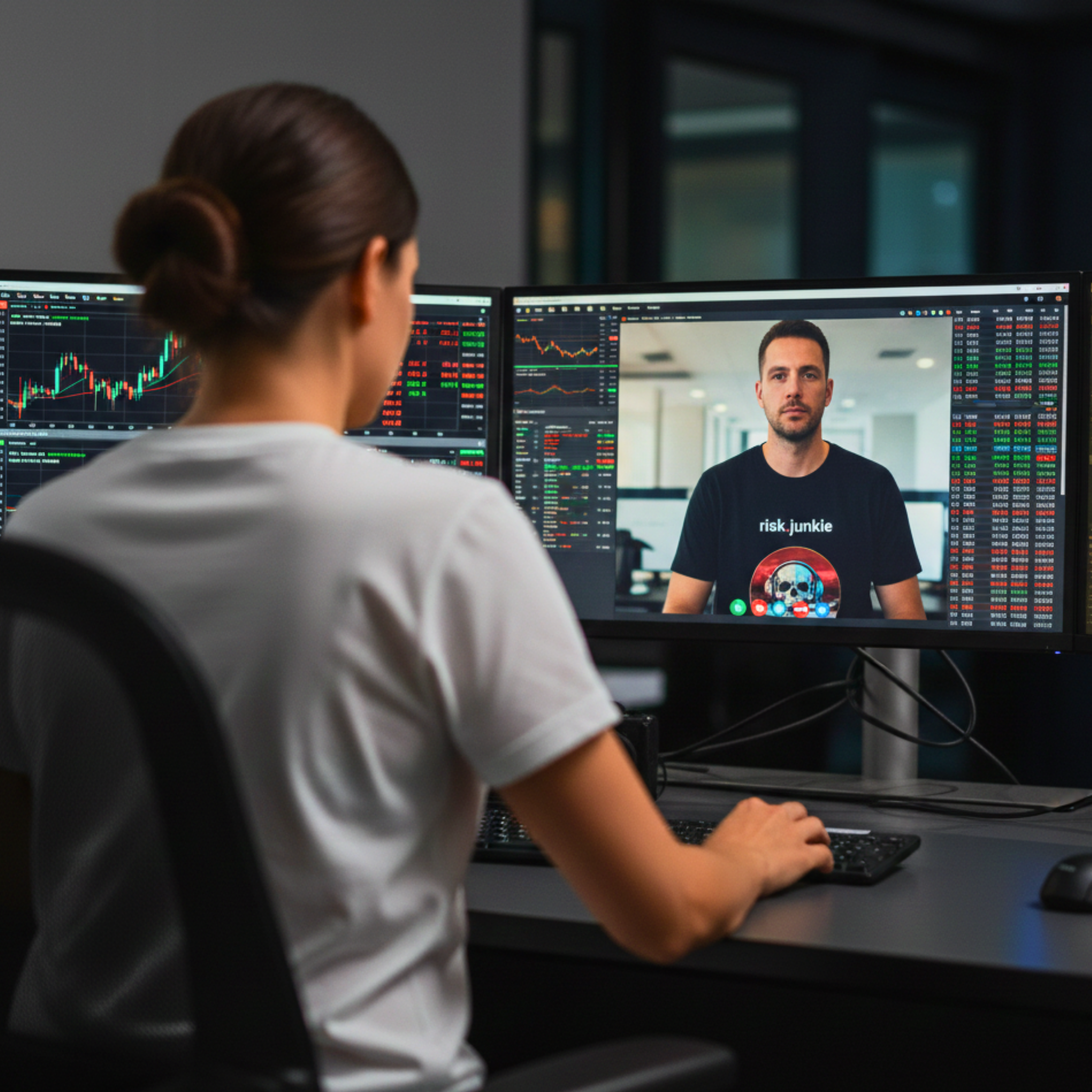 Nano Narrative worn in live trading context