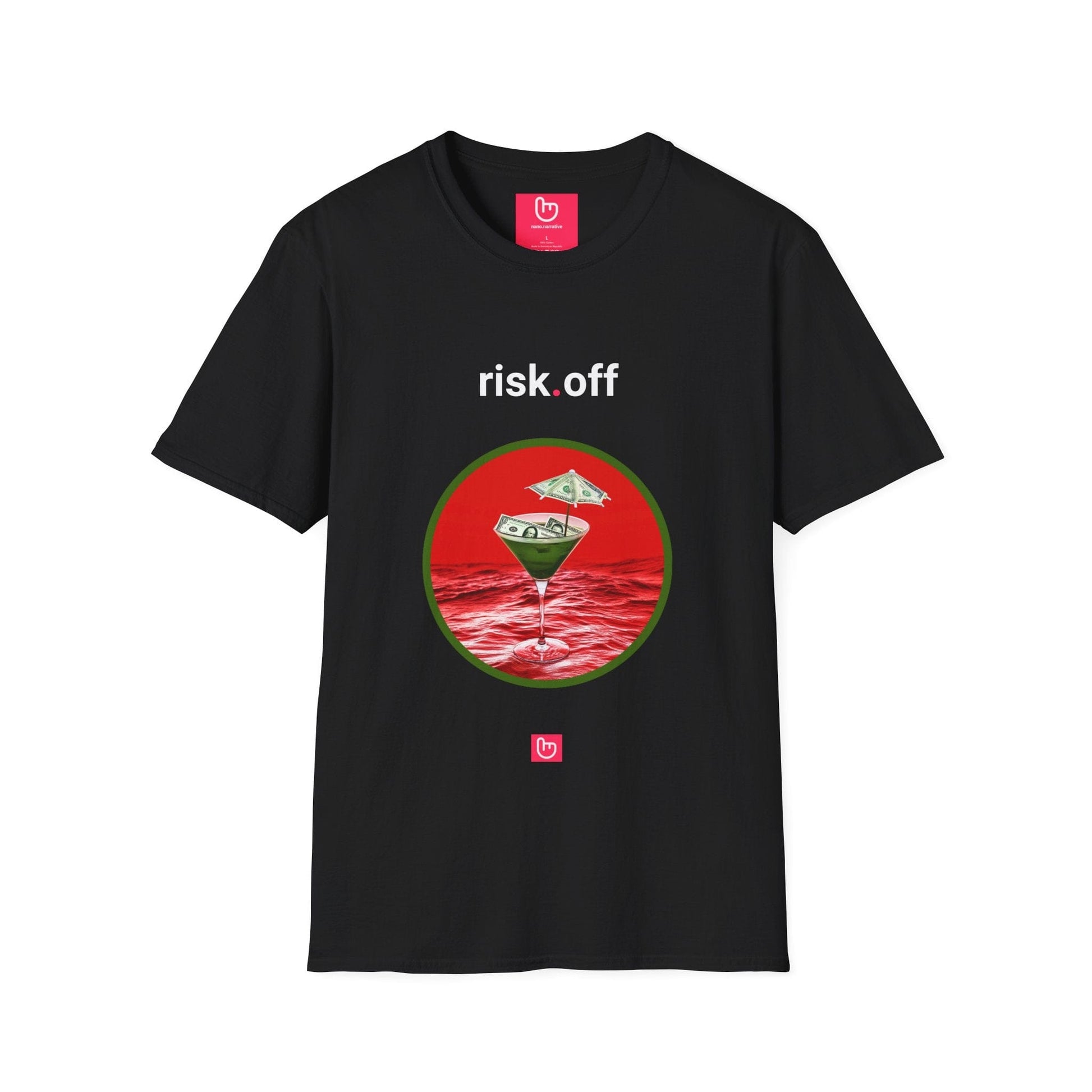 risk.off – Flight to Safety | Unisex Defensive Play Tee - Unique Graphic Tee by nano.narrative