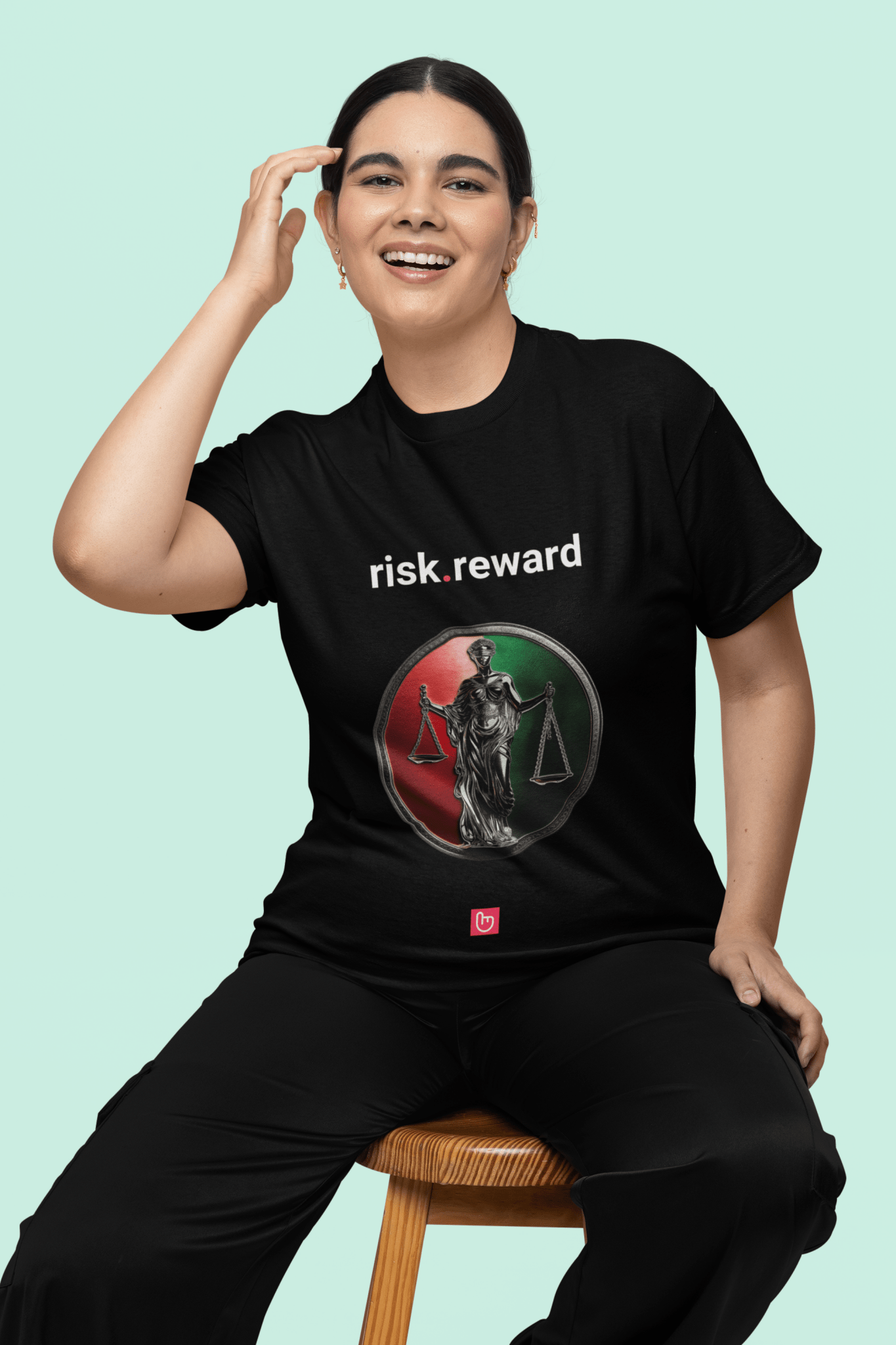 risk.reward – The Trader’s Equation | Unisex Finance Tee - Unique Graphic Tee by nano.narrative