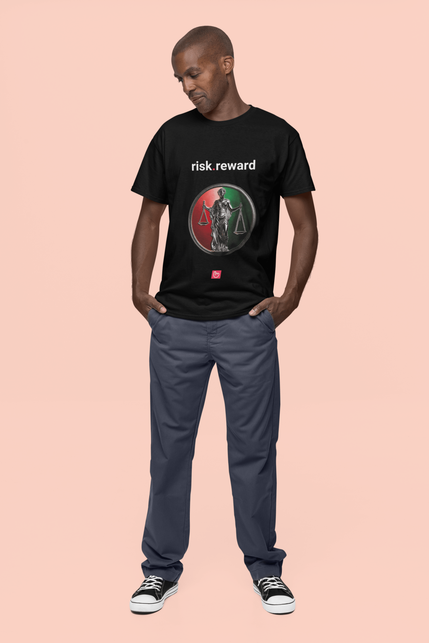 risk.reward – The Trader’s Equation | Unisex Finance Tee - Unique Graphic Tee by nano.narrative