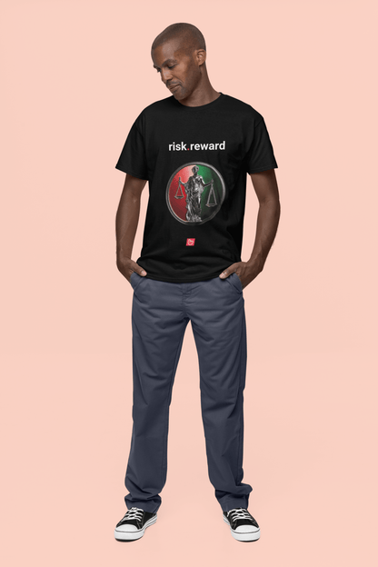 risk.reward – The Trader’s Equation | Unisex Finance Tee - Unique Graphic Tee by nano.narrative