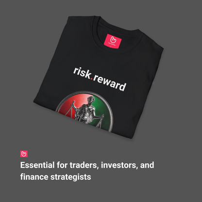 risk.reward – The Trader’s Equation | Unisex Finance Tee - Unique Graphic Tee by nano.narrative