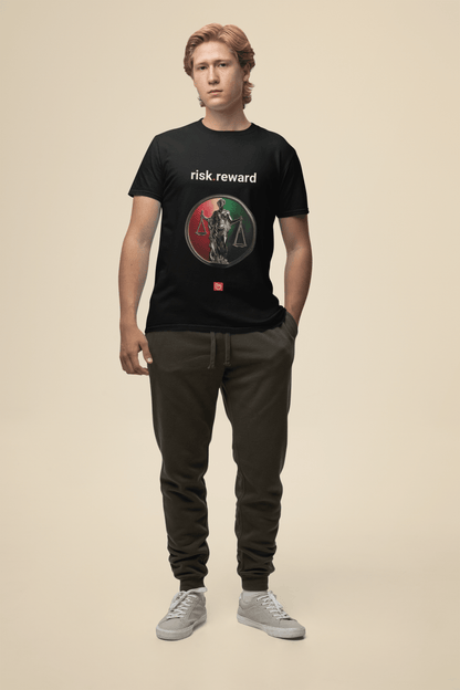 risk.reward – The Trader’s Equation | Unisex Finance Tee - Unique Graphic Tee by nano.narrative