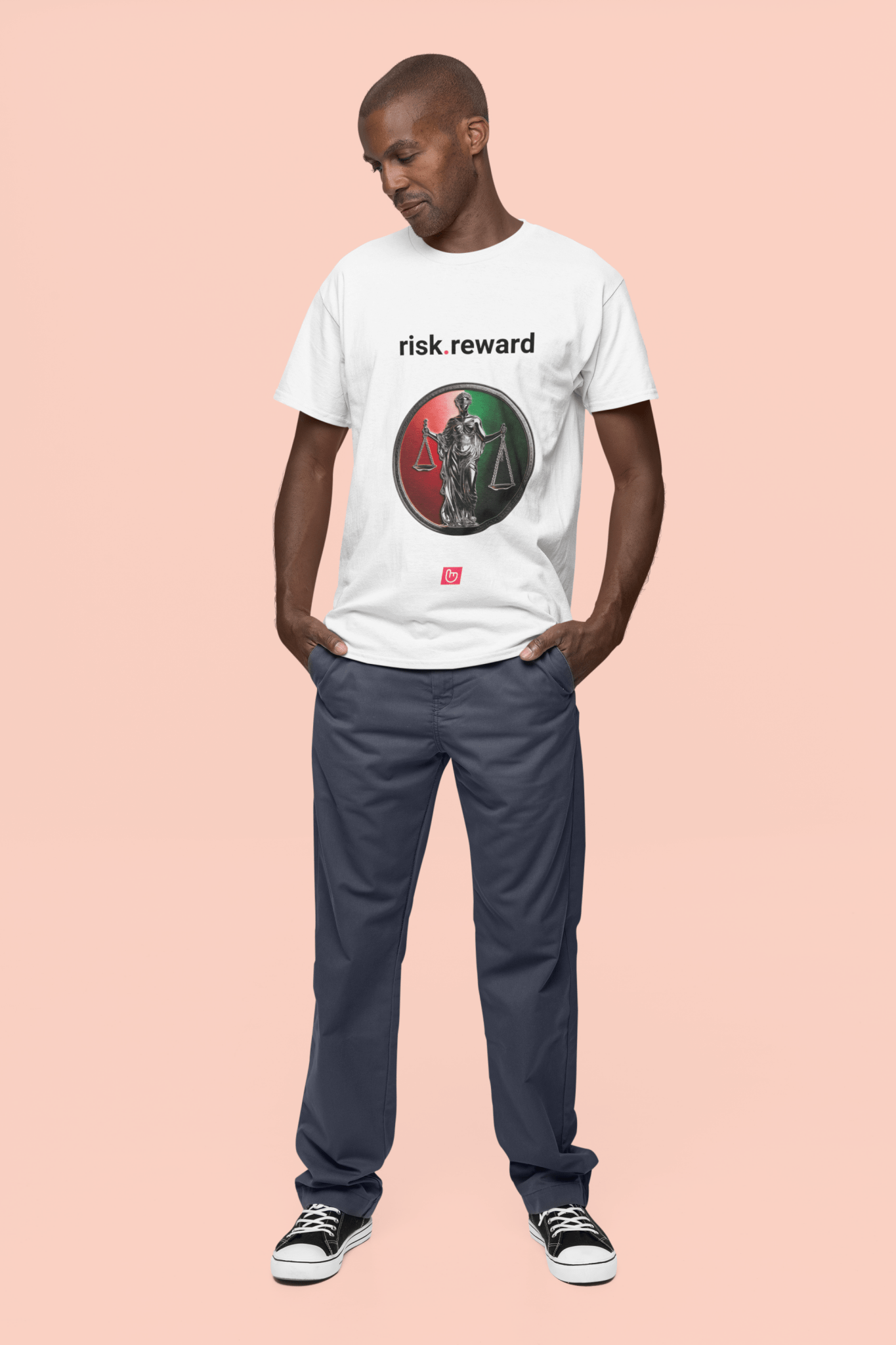 risk.reward – The Trader’s Equation | Unisex Finance Tee - Unique Graphic Tee by nano.narrative