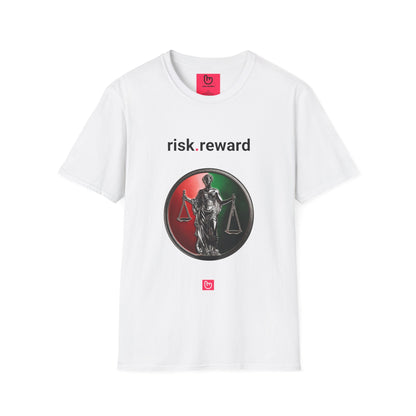 risk.reward – The Trader’s Equation | Unisex Finance Tee - Unique Graphic Tee by nano.narrative