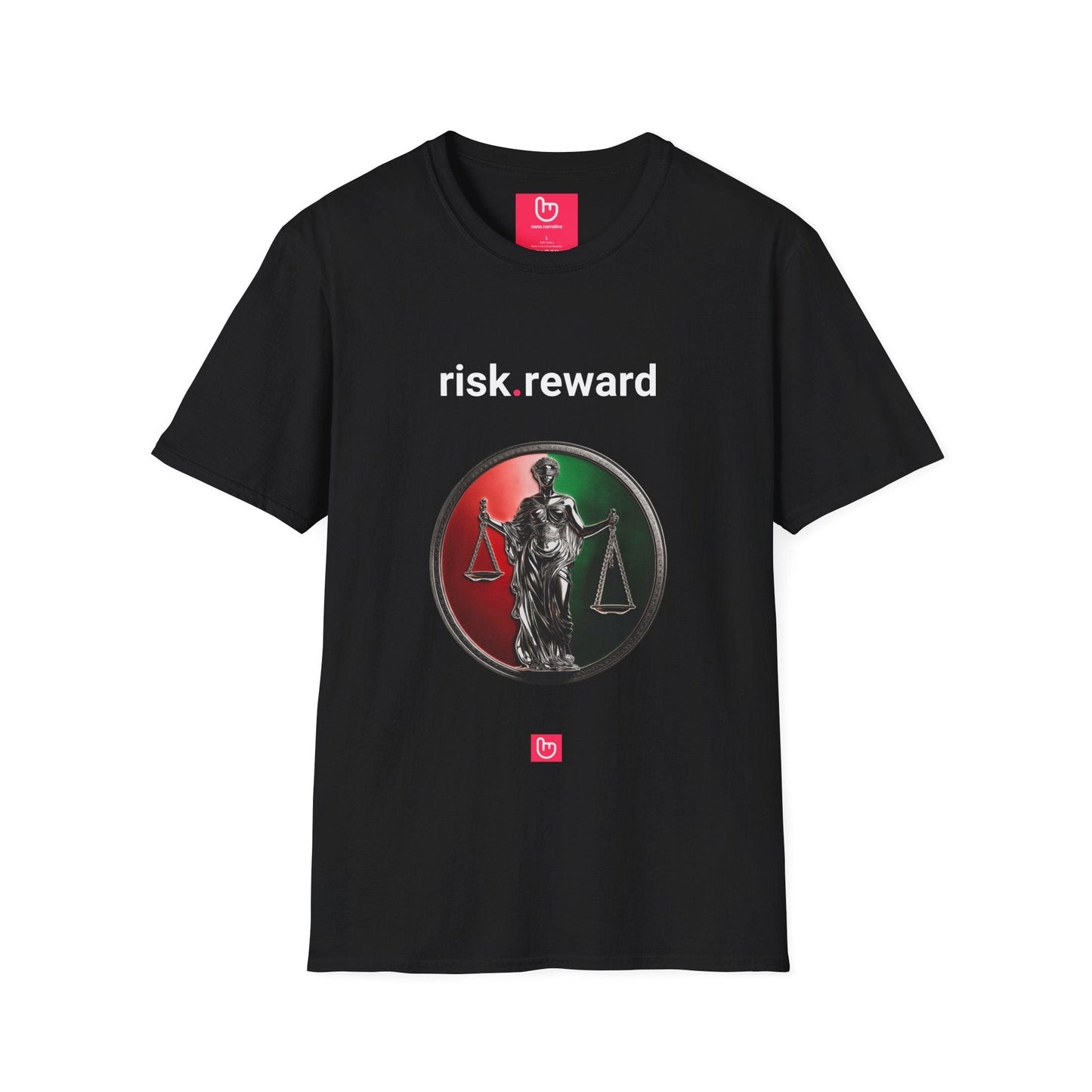 risk.reward – The Trader’s Equation | Unisex Finance Tee - Unique Graphic Tee by nano.narrative
