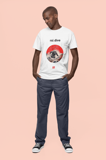 rsi.dive – Oversold Signals & Deep Market Moves | Technical Trader Tee - Unique Graphic Tee by nano.narrative