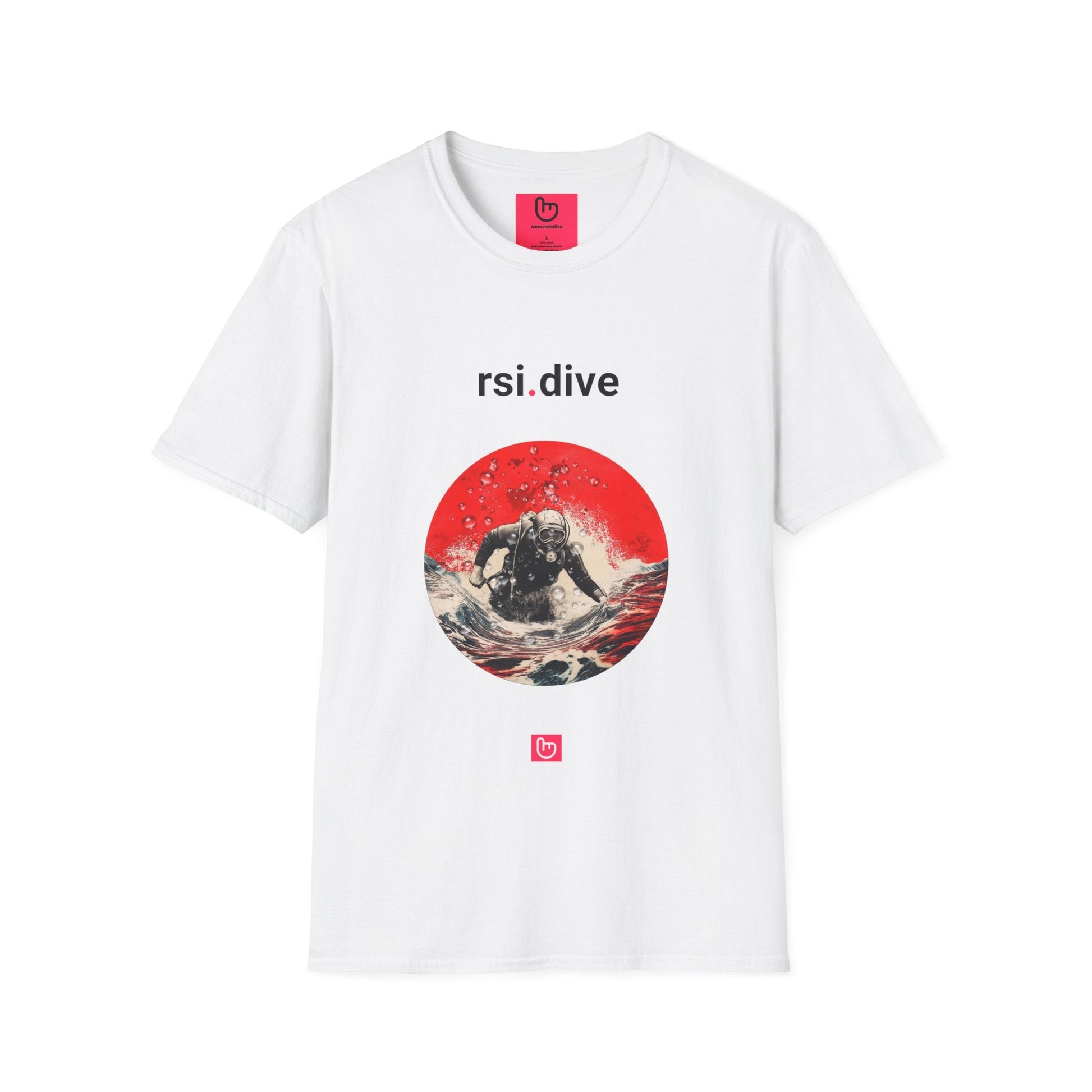 rsi.dive – Oversold Signals & Deep Market Moves | Technical Trader Tee - Unique Graphic Tee by nano.narrative