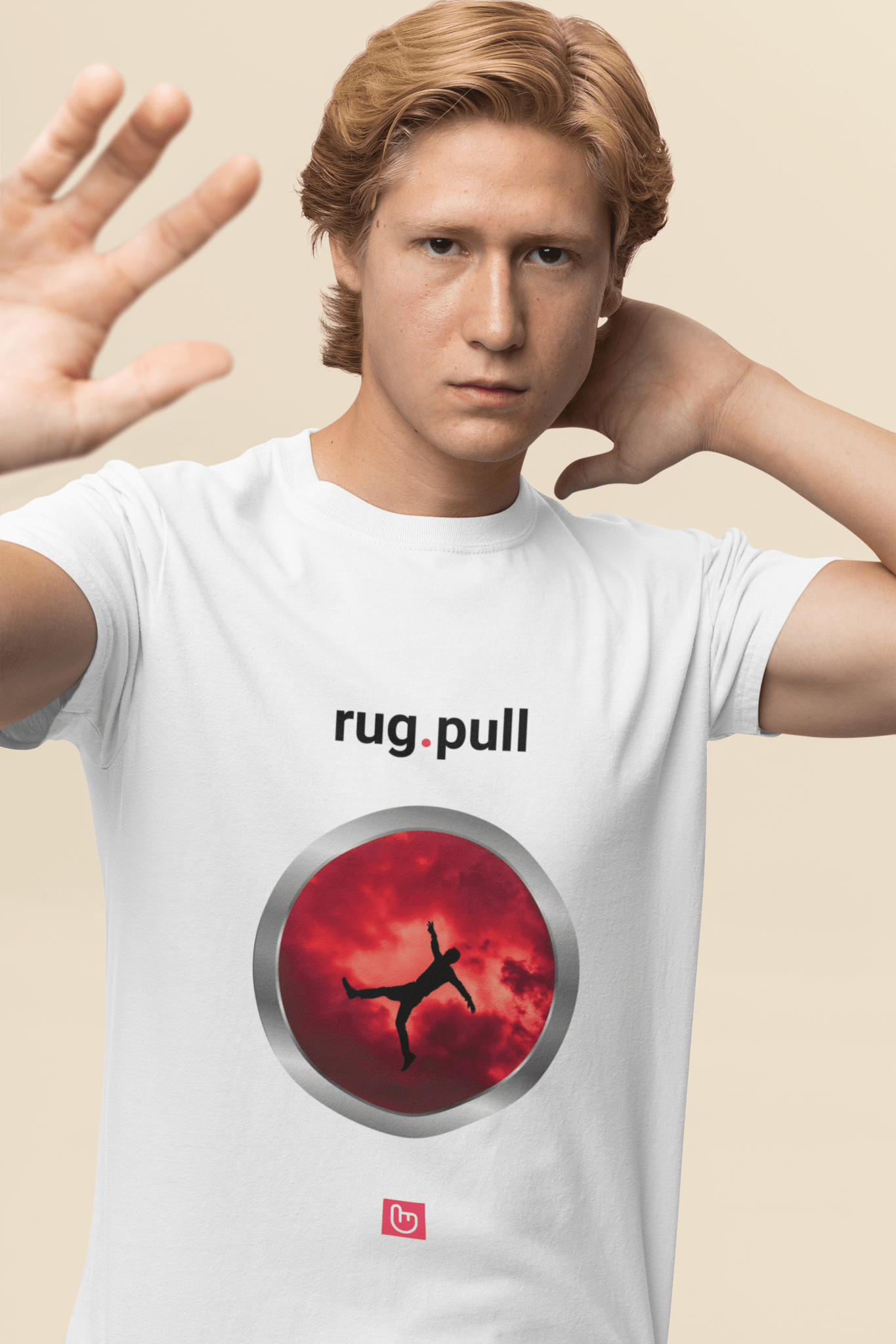 rug.pull – The Fall of False Promises | Crypto Reality Tee - Unique Graphic Tee by nano.narrative