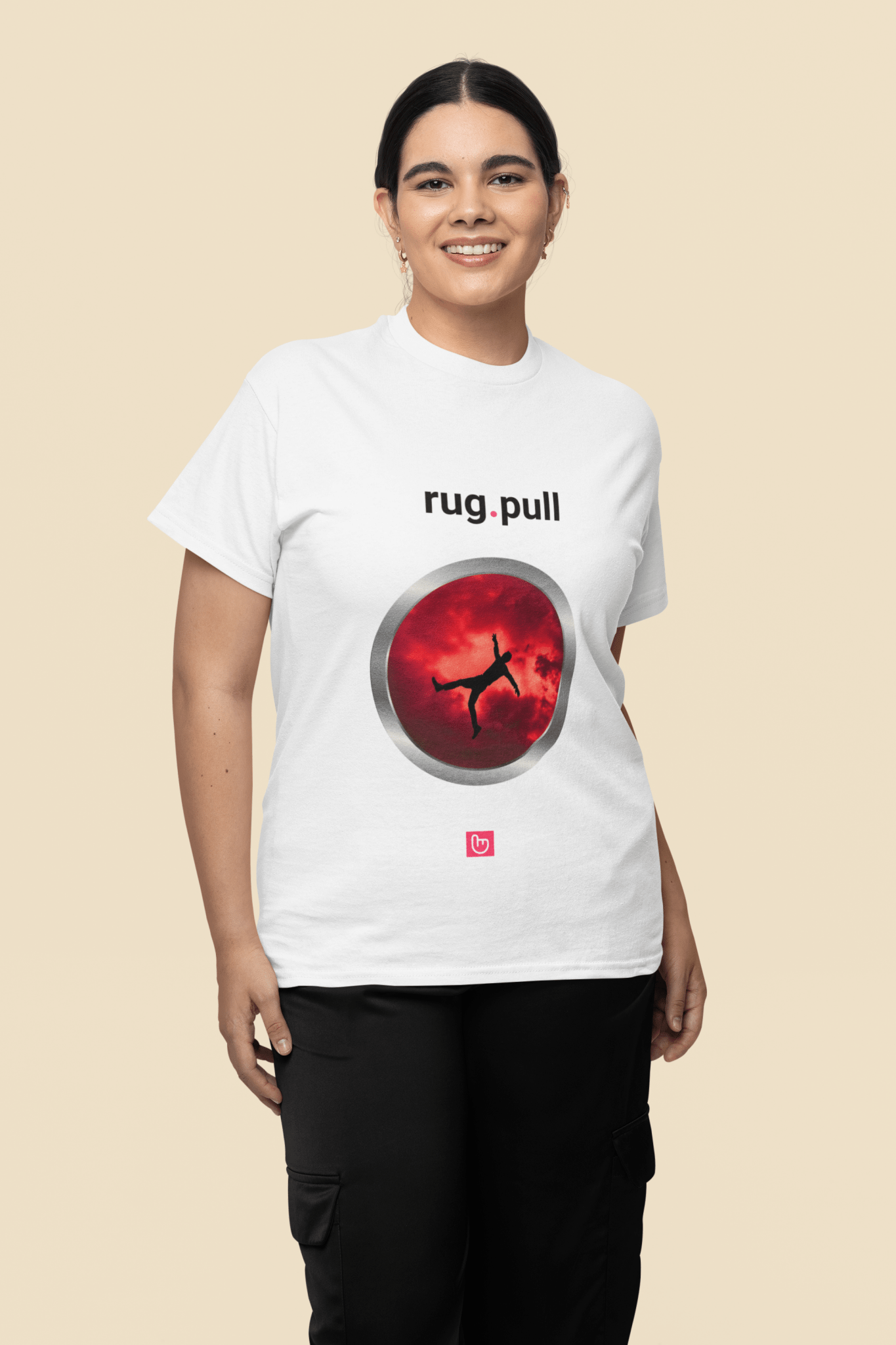 rug.pull – The Fall of False Promises | Crypto Reality Tee - Unique Graphic Tee by nano.narrative