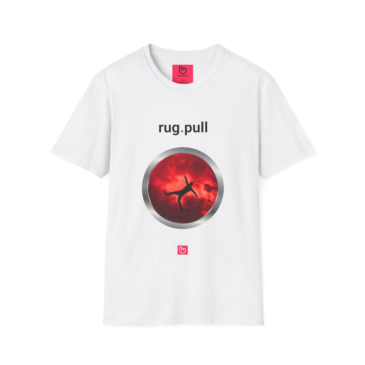 rug.pull – The Fall of False Promises | Crypto Reality Tee - Unique Graphic Tee by nano.narrative
