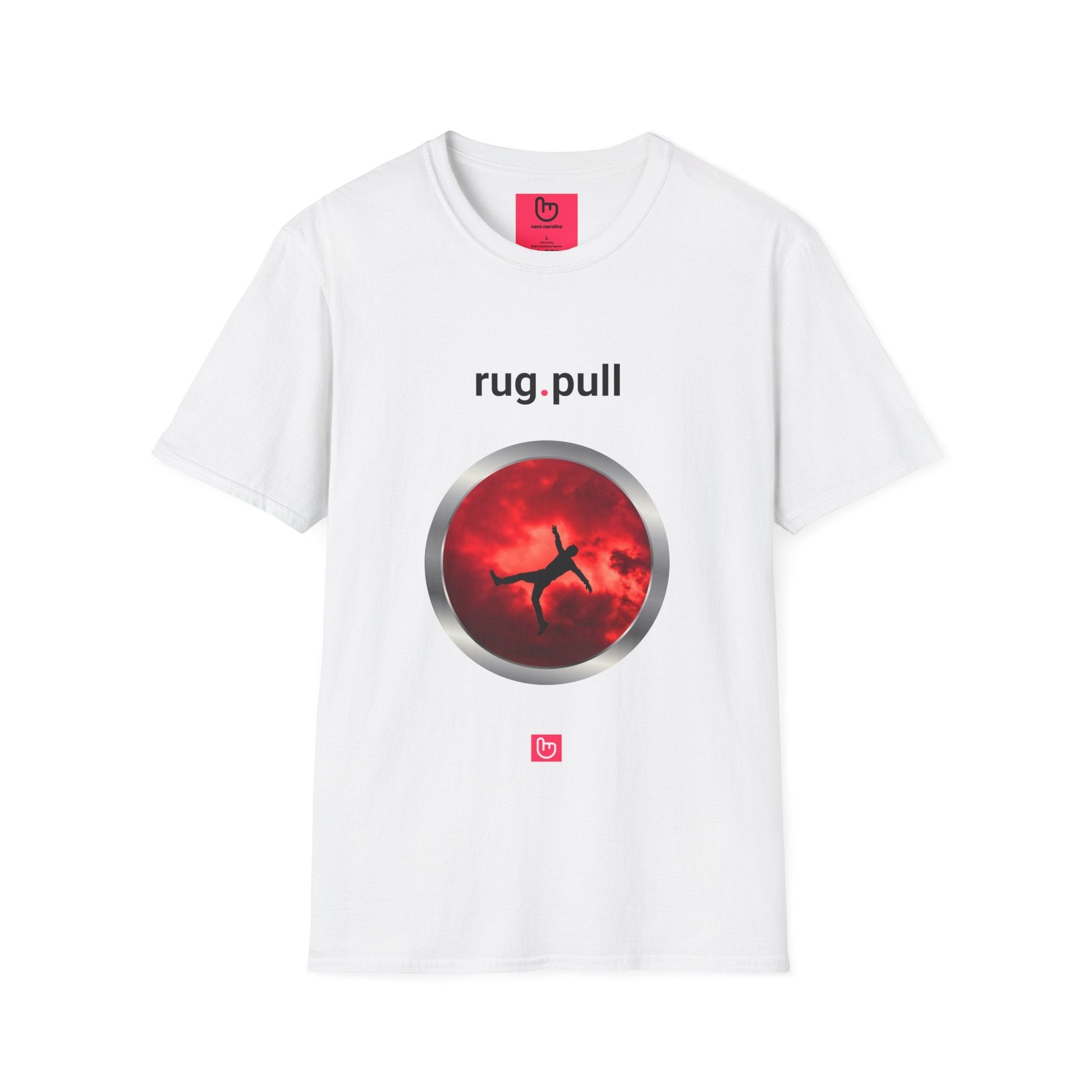 rug.pull – The Fall of False Promises | Crypto Reality Tee - Unique Graphic Tee by nano.narrative