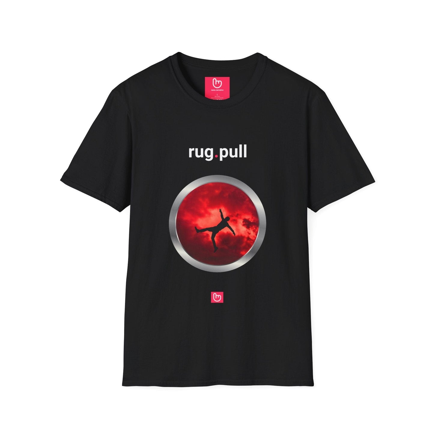 rug.pull – The Fall of False Promises | Crypto Reality Tee - Unique Graphic Tee by nano.narrative