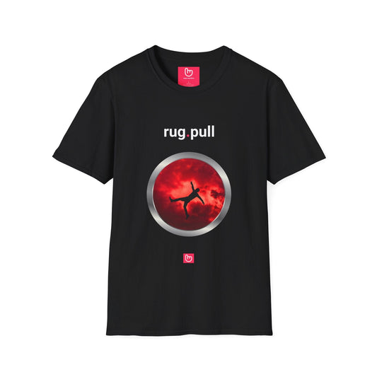 rug.pull – The Fall of False Promises | Crypto Reality Tee - Unique Graphic Tee by nano.narrative