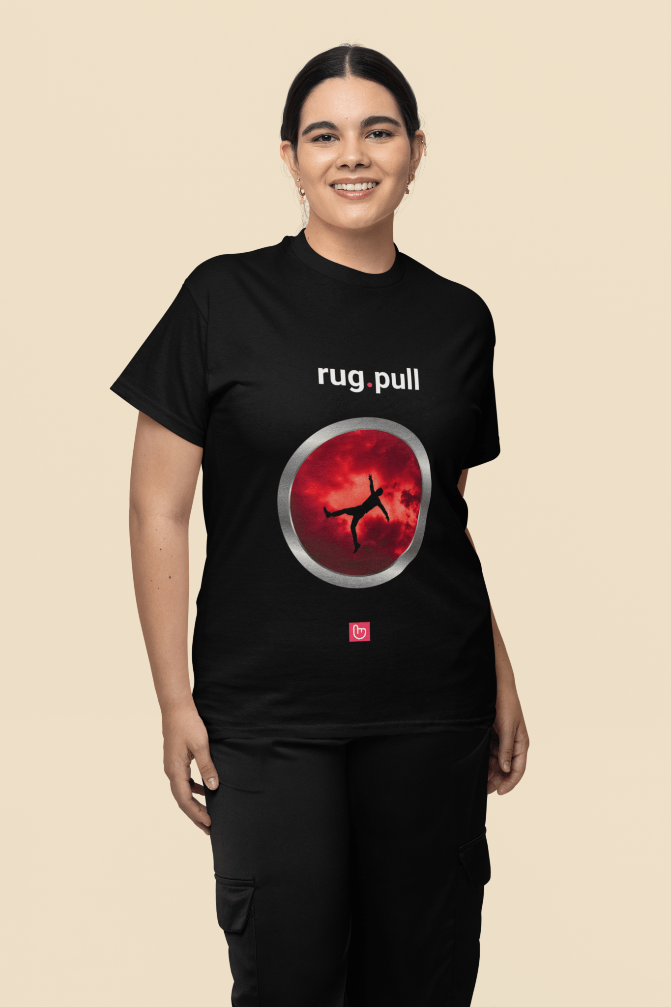 rug.pull – The Fall of False Promises | Crypto Reality Tee - Unique Graphic Tee by nano.narrative