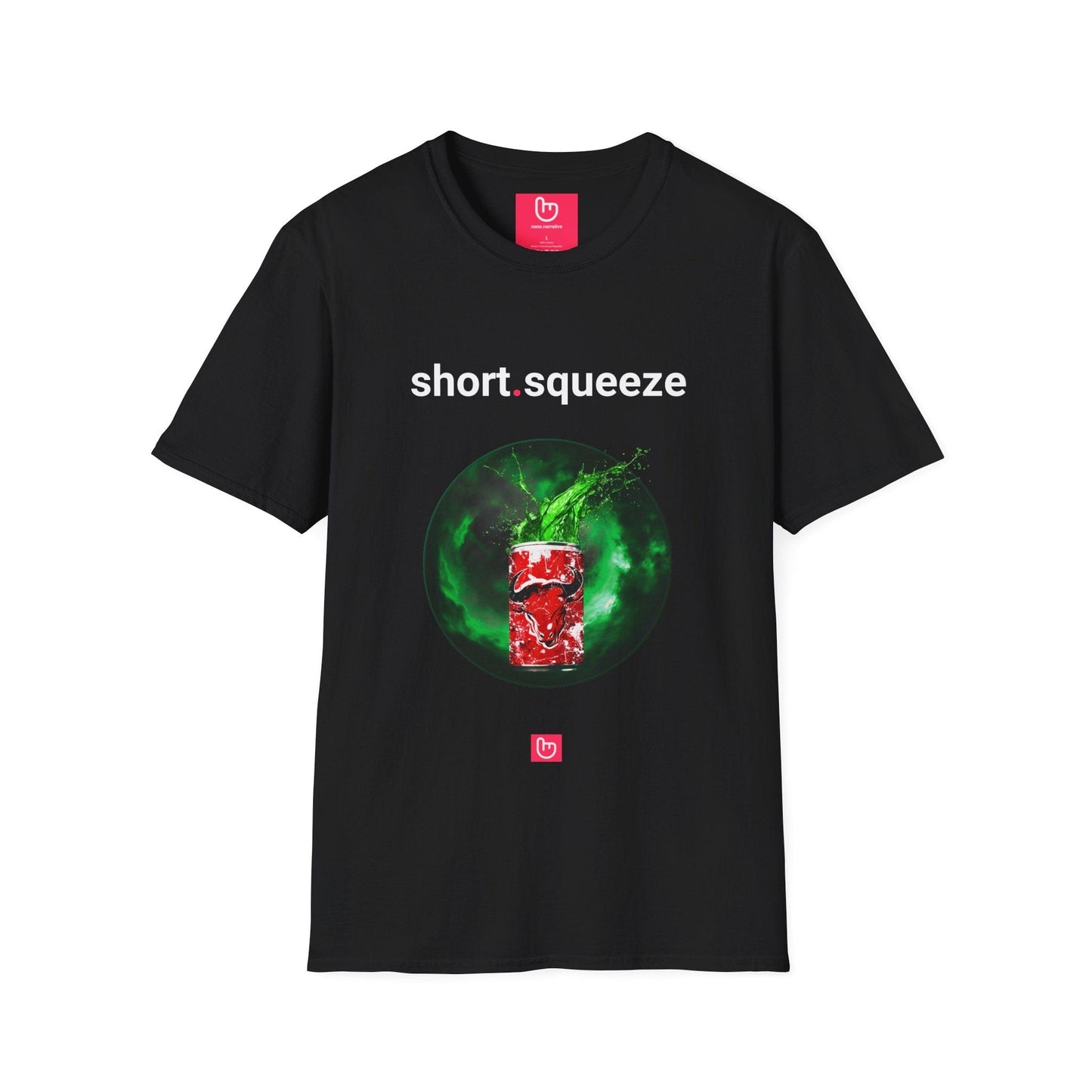 short.squeeze – Bulls Take Over | Unisex Trading Tee - Unique Graphic Tee by nano.narrative