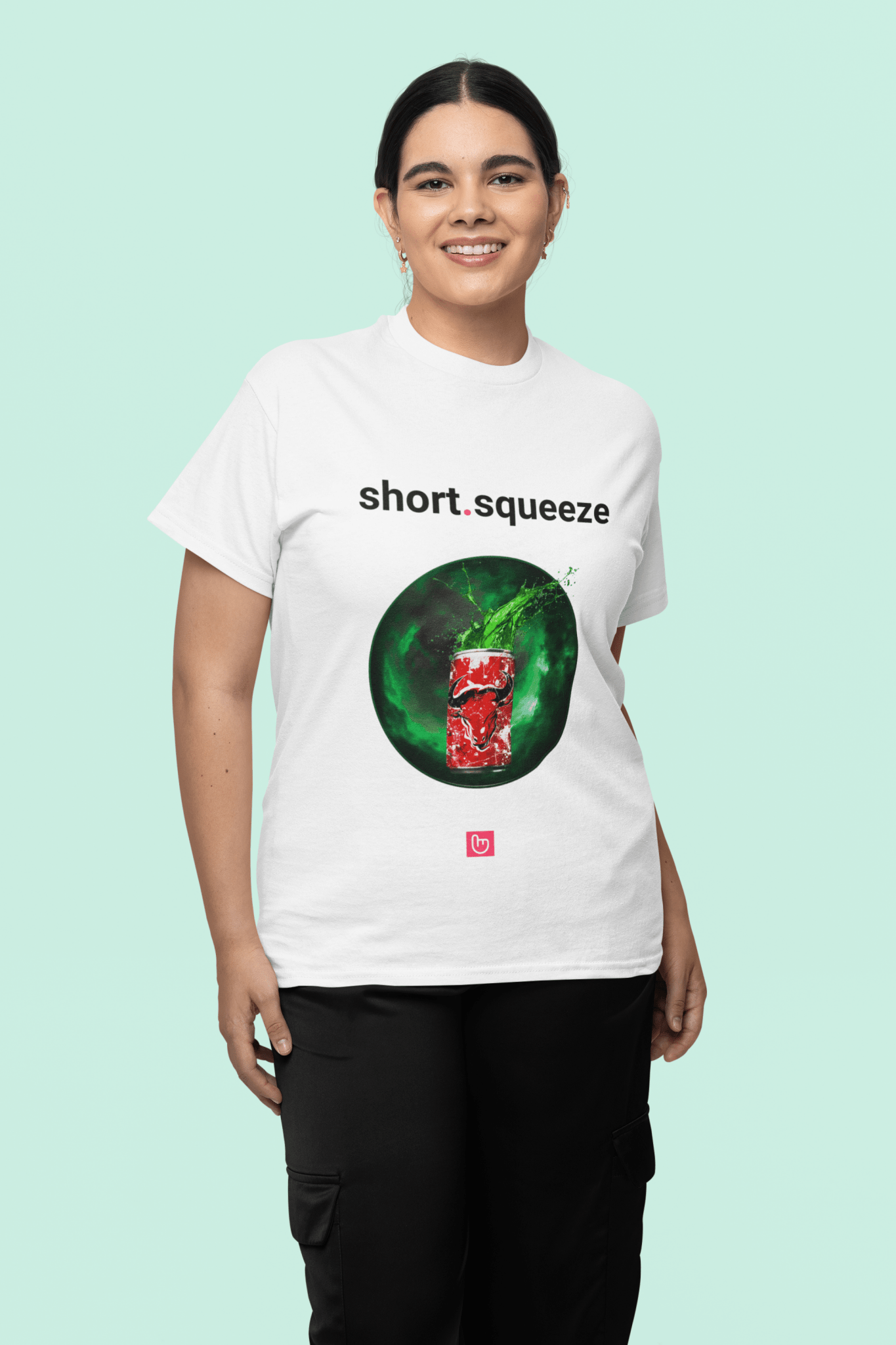 short.squeeze – Bulls Take Over | Unisex Trading Tee - Unique Graphic Tee by nano.narrative