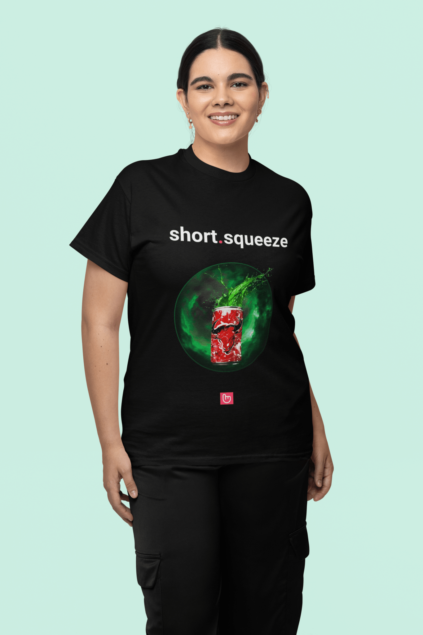 short.squeeze – Bulls Take Over | Unisex Trading Tee - Unique Graphic Tee by nano.narrative