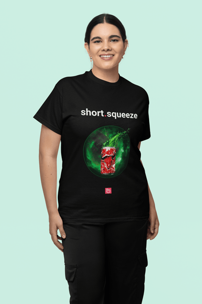 short.squeeze – Bulls Take Over | Unisex Trading Tee - Unique Graphic Tee by nano.narrative