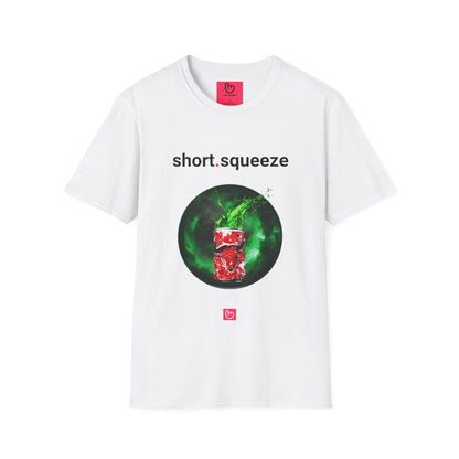 short.squeeze – Bulls Take Over | Unisex Trading Tee - Unique Graphic Tee by nano.narrative