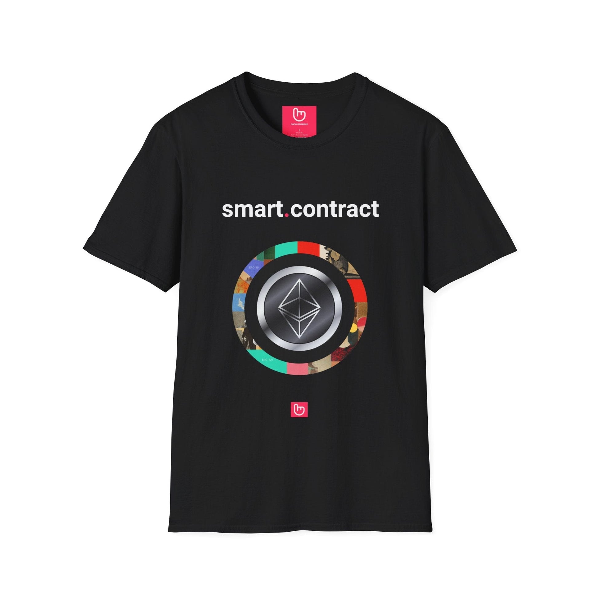 smart.contract – Ethereum Revolution | Unisex Crypto Tee - Unique Graphic Tee by nano.narrative