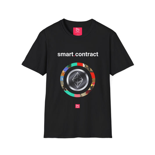 smart.contract – Ethereum Revolution | Unisex Crypto Tee - Unique Graphic Tee by nano.narrative