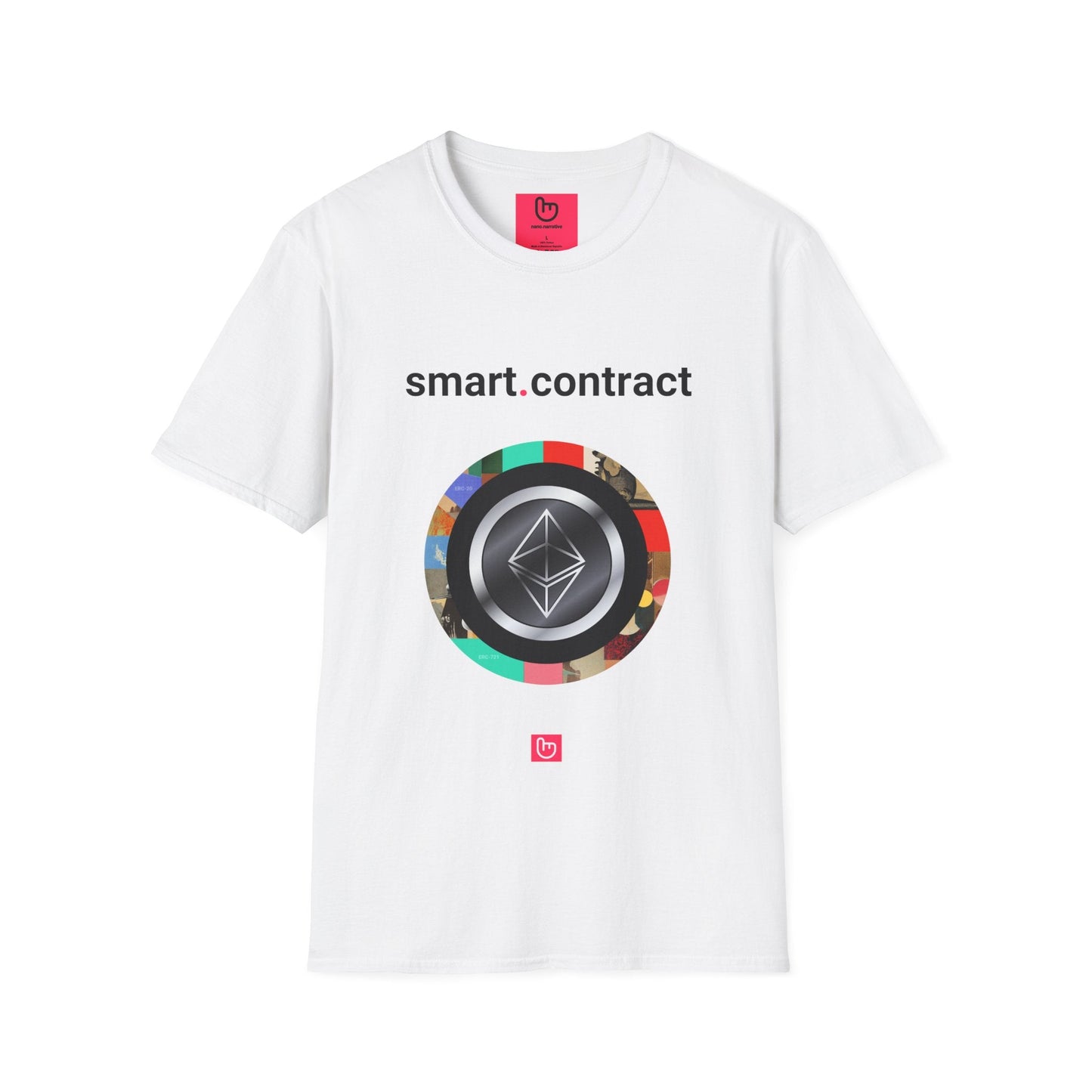 smart.contract – Ethereum Revolution | Unisex Crypto Tee - Unique Graphic Tee by nano.narrative