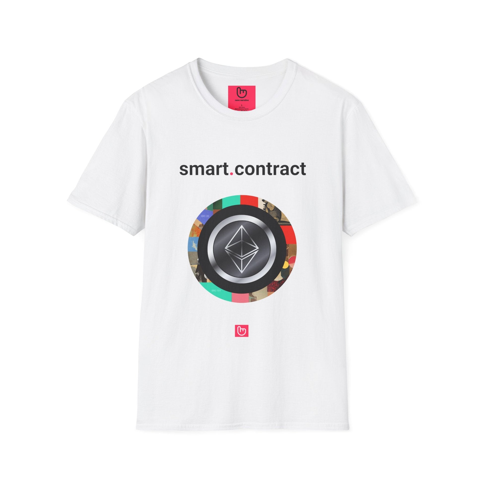 smart.contract – Ethereum Revolution | Unisex Crypto Tee - Unique Graphic Tee by nano.narrative