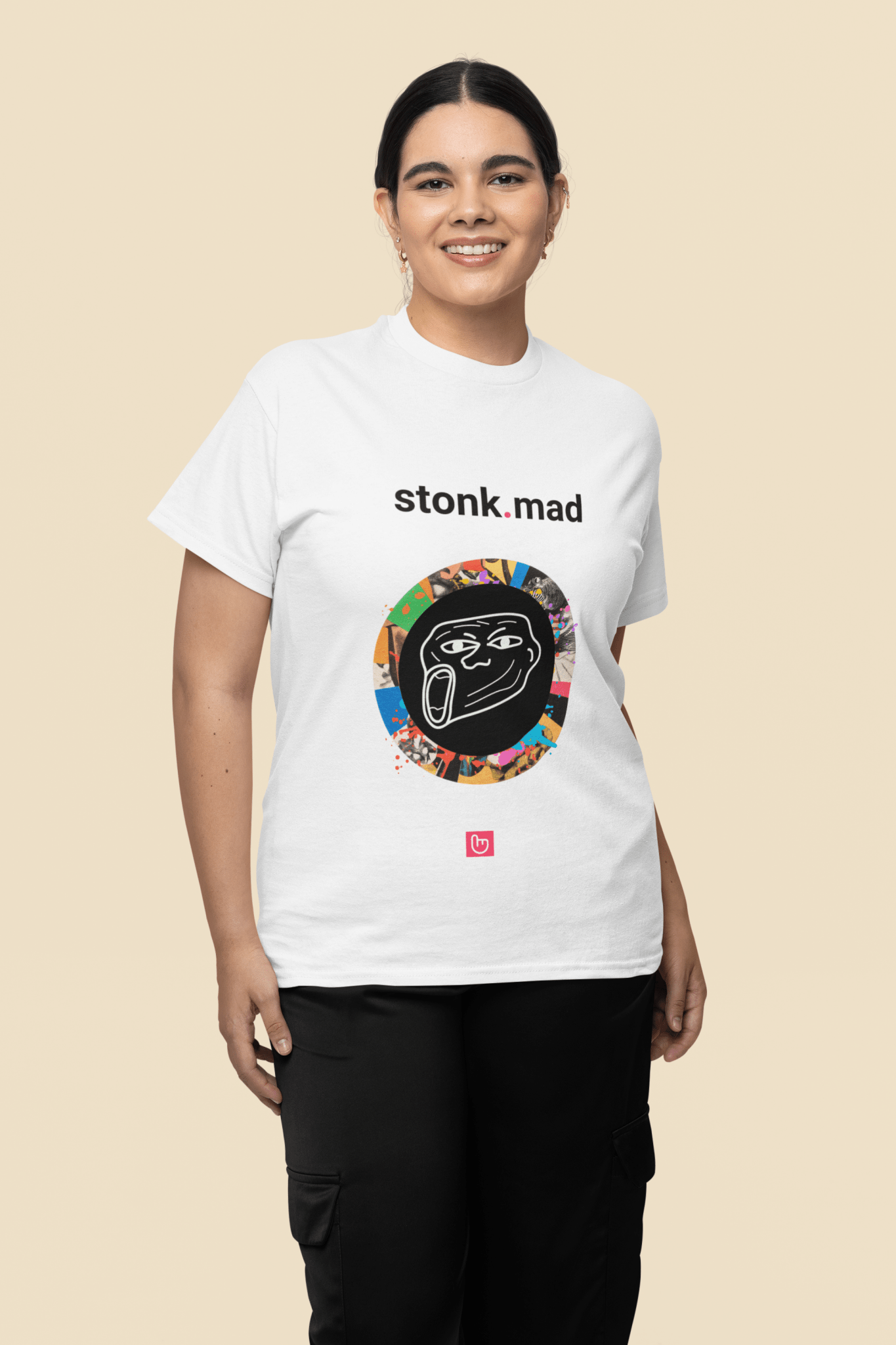 stonk.mad – When the Market Breaks You | Unisex Meme Tee - Unique Graphic Tee by nano.narrative