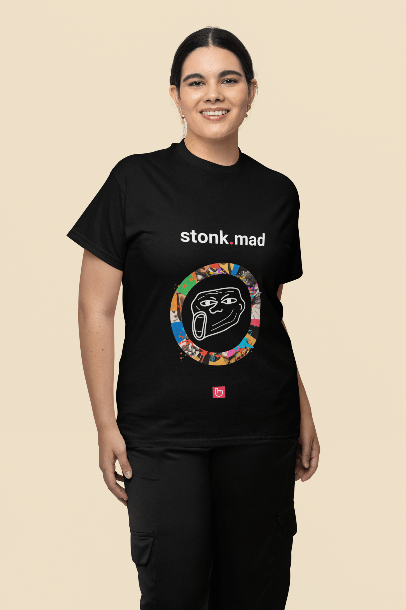 stonk.mad – When the Market Breaks You | Unisex Meme Tee - Unique Graphic Tee by nano.narrative