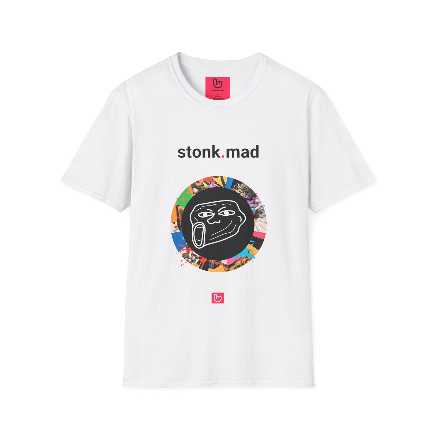 stonk.mad – When the Market Breaks You | Unisex Meme Tee - Unique Graphic Tee by nano.narrative