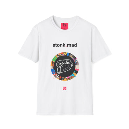 stonk.mad – When the Market Breaks You | Unisex Meme Tee - Unique Graphic Tee by nano.narrative