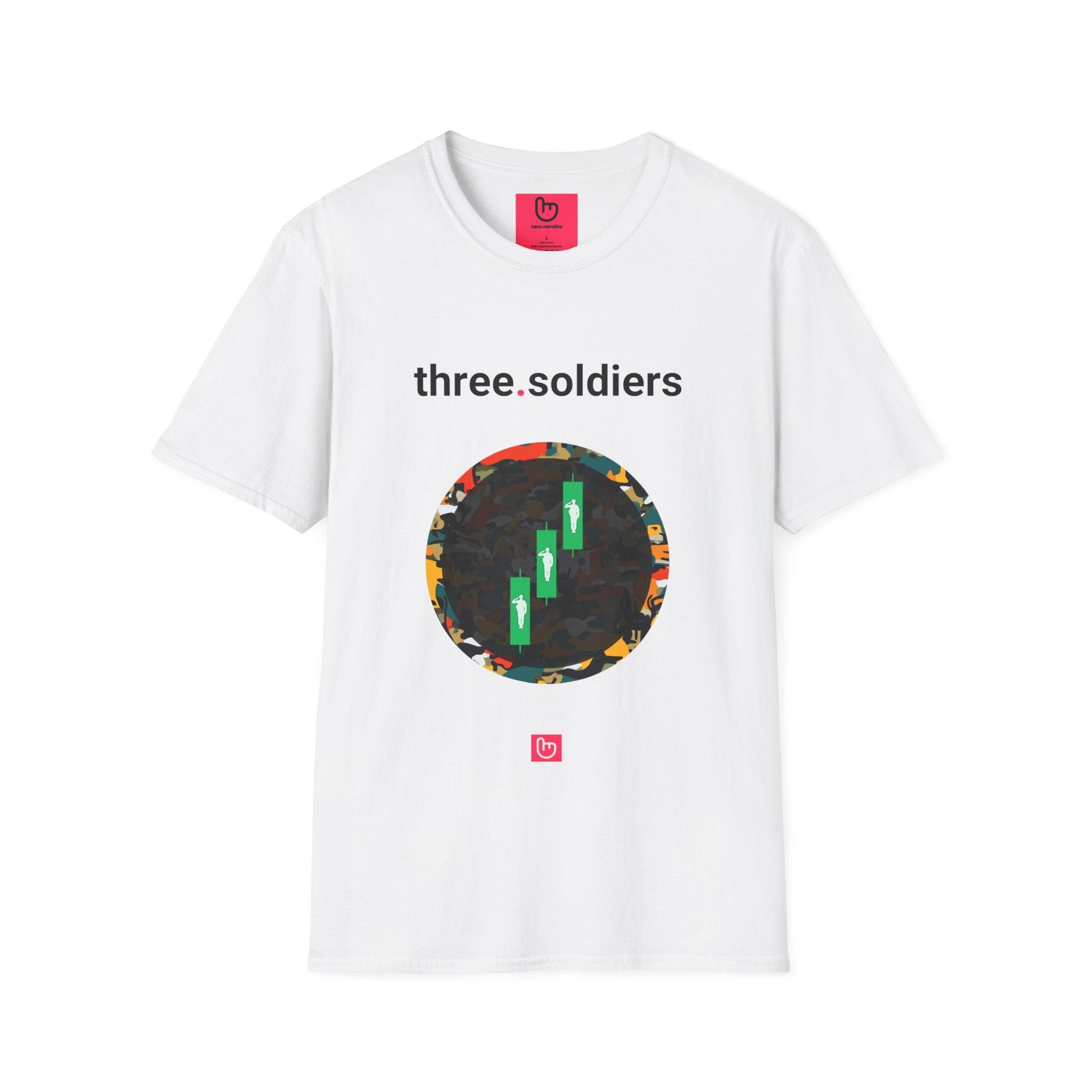 three.soldiers – Bullish Breakthrough | Reversal Signal Tee - Unique Graphic Tee by nano.narrative