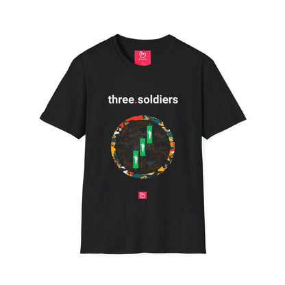 three.soldiers – Bullish Breakthrough | Reversal Signal Tee - Unique Graphic Tee by nano.narrative