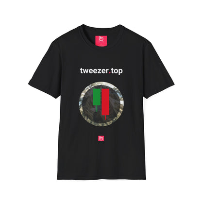 tweezer.top – Double Rejection & Market Reversals | Summit Trader Tee - Unique Graphic Tee by nano.narrative