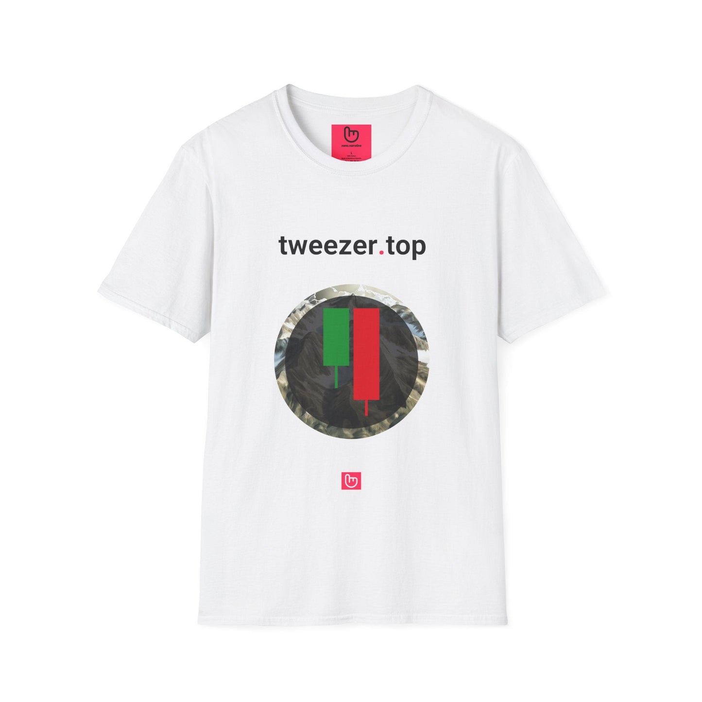 tweezer.top – Double Rejection & Market Reversals | Summit Trader Tee - Unique Graphic Tee by nano.narrative