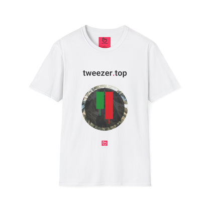 tweezer.top – Double Rejection & Market Reversals | Summit Trader Tee - Unique Graphic Tee by nano.narrative